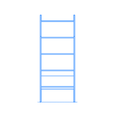 Furniture Bookcases Lignum Shelving Unit Svg Line Art, Free Vectors File